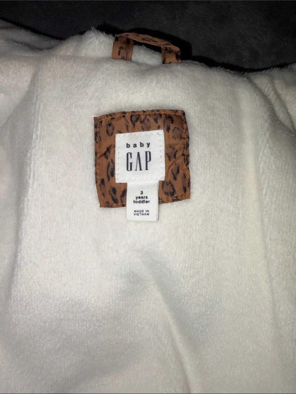 GAP Kids Leopard Hooded Jacket